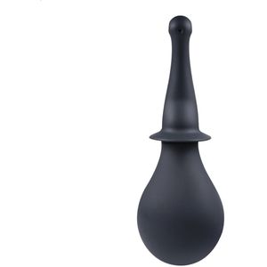 Blackdoor Collection Klysma – Prostaat Massager Opzetstuk – Intieme Douche met Groot Reservoir 20 cm - Zwart