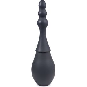 Blackdoor Collection Anaal Douche - Enema - Stimulerende Anal Beads Opzetstuk - 24 cm - Zwart