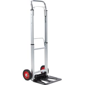 BRASQ Steekwagen opvouwbaar Staal - Draagvermogen 90 KG - Transportwagen - Plateauwagen - Steekkar - Trolley
