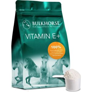 BulkHorse Vitamine E+ | Premium kwaliteit | Krachtige dosering en compleet vrij van toegevoegde suikers | 1000 gram