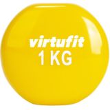 VirtuFit Vinyl Dumbbell Pro - Gewichten - Fitness - 1 kg - Geel - Halter - Fitness - 1 stuk