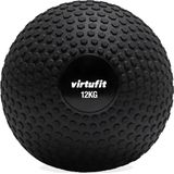 Slam Ball - VirtuFit Fitnessbal - Crossfitbal - 12 kg - Zwart