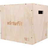 VirtuFit Houten Crossfit Plyo Box 3-in-1 - Klein - 40 x 45 x 50 cm