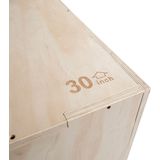 VirtuFit Houten Crossfit Plyo Box 3-in-1 - Groot - 50 X 60 X 75 cm