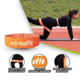 Resistance Band - VirtuFit Mini Weerstandsband - Katoen - Oranje - Licht