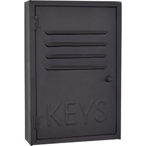 LOFT42 Keys Metalen sleutelkastje Zwart - Industrieel - 30x20x6,5