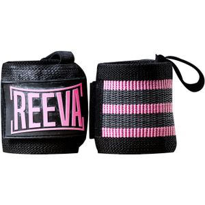Reeva Wrist Wraps Roze - Wrist Wraps geschikt voor Fitness, Crossfit en Krachttraining - Wrist Wraps voor Heren en Dames