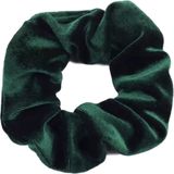 Scrunchie Velvet Donkergroen