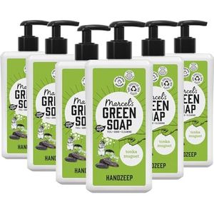6x Marcel's Green Soap Handzeep Tonka & Muguet 500 ml