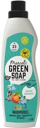 Marcel's Green Soap - Wasmiddel - Perzik & Jasmijn - 23 Wasbeurten - Palmolievrij