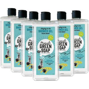 Marcel's Green Soap - Douchegel - Mimosa & Zwarte Bes - 100% Vegan - 97% Biologisch Afbreekbaar