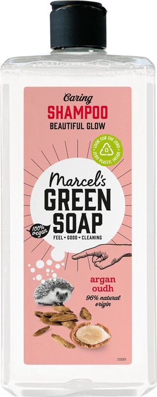 Marcel's Green Soap - Shampoo - Argan & Oudh - 100% Vegan - 97% Natuurlijk