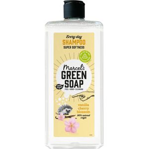 Marcel's Green Soap shampoo vanille en kersenbloesem (300 ml)