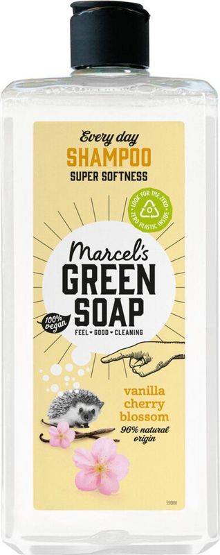 Marcel's Green Soap - Shampoo Every Day - Vanille - Kruidige Bloesem - Plantaardig