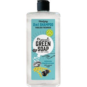 Marcel's Green Soap Shampoo & Conditioner 2 in 1 Mimosa & Black Currant 300 ml