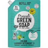 Marcel's Green Soap Wasmiddel Kleur Navul Perzik & Jasmijn 23 Wasbeurten 1 liter