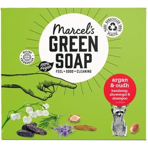 Marcel’s Green Soap - Giftbox - Argan & Oudh - Duurzaam - Gerecycled