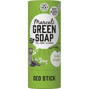 Marcel's Green Soap Deodorant 40g - Tonka & Muguet - Plantaardig - Milieuvriendelijk - Plasticvrij - Vegan