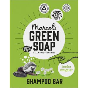 Marcel's Green Soap Shampoo Bar Tonka & Muguet - 90 gram