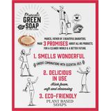 Marcel's Green Soap - Shampoo Bar - Argan & Oudh - Plasticvrij - 97% Biologisch Afbreekbaar