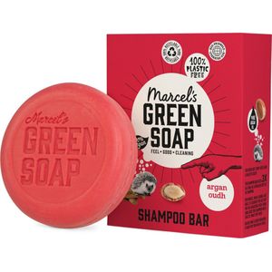 Marcels Green Soap Argan & oudh shampoobar 90 gram