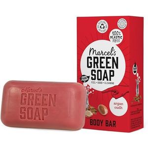 Marcel's Green Soap - Body Bar - Argan & Oudh - Plasticvrij - Vegan