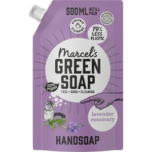 Handzeep Lavendel & Rozemarijn 500ml navulzak