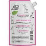 Marcel's Green Soap Handzeep Patchouli & Cranberry Navul Stazak 500 ml