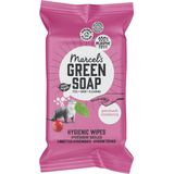 Marcel's Green Soap Schoonmaakdoekjes Patchouli & Cranberry 60 stuks