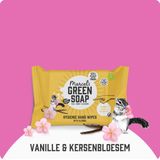 Marcel's Green Soap - Hand Doekjes - Vanille en Kersenbloesem - 15 Stuks