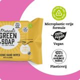 Marcel's Green Soap - Hand Doekjes - Vanille en Kersenbloesem - 15 Stuks