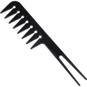 Brede Grove 8 tanden Kam|Styling Tool zwart|Kapper Kam|Haar Kam|Haar Accessoire|Anti-statisch|Cabantis|Anti-klit