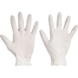 Klushandschoenen - Latex - Gepoeerd - Wegwerp