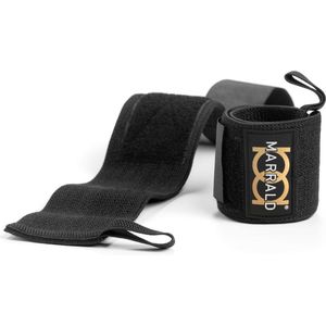 Marrald Gold Wrist Wraps - 2 stuks - polssteun brace band crossfit fitness krachttraining polsbrace polsband polsbeschermer pols bescherming