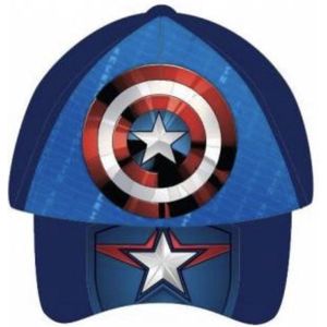 Marvel Avengers pet - cap - Blauw - maat 54 cm