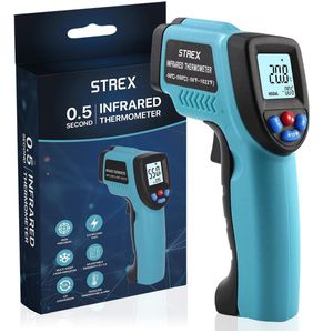 Strex Digitale Infrarood Thermometer - Bereik -50 t/m +550 °C - IR Thermometer - Warmtemeter