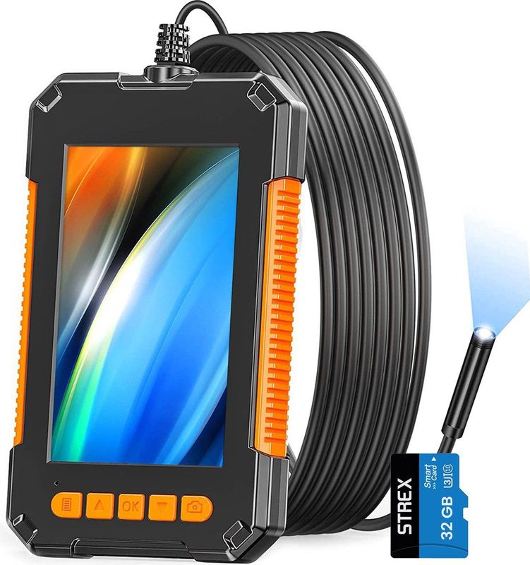 Strex - Inspectiecamera - 5M - 1080P HD - IP67 Waterdicht - Incl. 32GB microSD