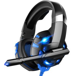 Strex Gaming Headset met Microfoon Blauw - PC + PS4 + PS5 + Xbox One + Xbox Series