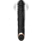 Grote Natuurlijke Vibrator met Aders en Dikke Eikel - Luxe Natuurlijke Vibrator - Krachtige Siliconen Vibrator - EZlove