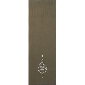 Yogamat sticky extra dik balance donkergroen  - Lotus - 6 mm