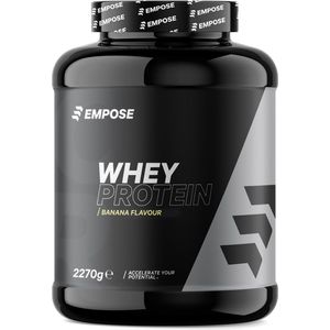 Empose Nutrition Whey Protein - Eiwit Poeder - Banaan - 2270 gram