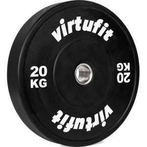 VirtuFit Bumper Plate - Olympische Halterschijf van Rubber - 50 mm - 20 kg