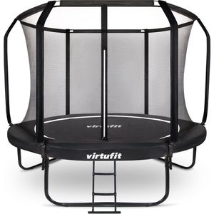 Virtufit Trampoline incl veiligheidsnet 251x251 cm