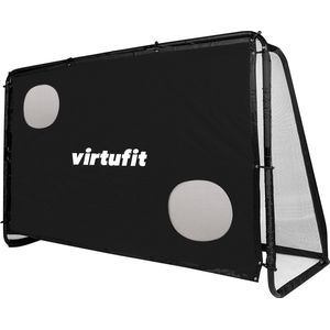 VirtuFit Voetbaldoel Pro met Doelwand - Voetbal Goal - 170 x 110 cm
