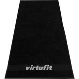 VirtuFit - Handdoek - Zwart - Katoen - 100 x 50 cm