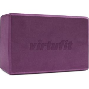 VirtuFit Premium Yoga Blok - Anti-slip - EVA Foam - Mulberry