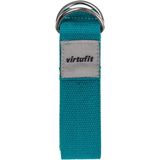 VirtuFit Premium Yoga Riem - Yoga strap - Katoen - 250 cm - Ocean Green - Yogastrap