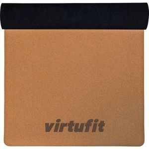 VirtuFit Premium Kurk Yoga Mat - Anti-slip - 100% Ecologisch - 183 X 61 X 0,5 cm