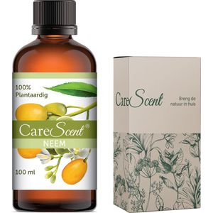 CareScent Neem Olie (Koudgeperst) - voor Mens, Dier en Tuin - 100% Puur - Neemolie - 100 ml