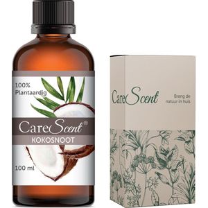 CareScent Kokosolie (Gefractioneerd ) - Olie voor Huid en Haar - Kokosnoot olie - 100% Pure Kokosnootolie - 100 ml